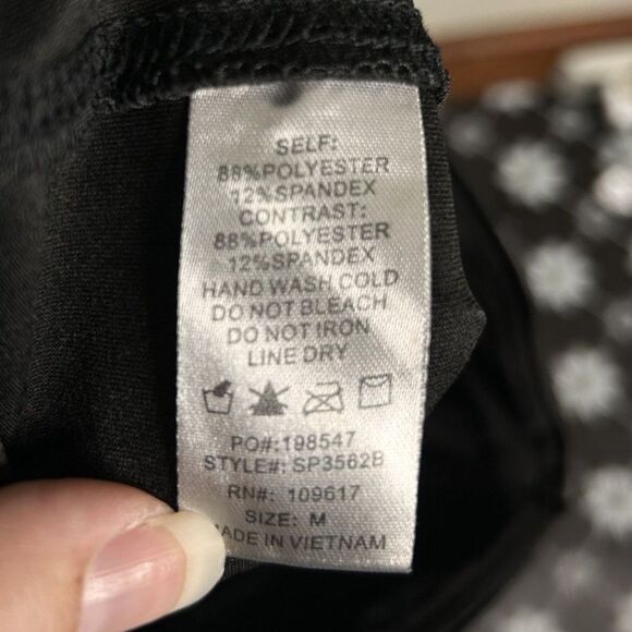 Stella Luce Women's Witchy Whimsygoth Black Camo Halloween Leggings - Picture 8 of 8